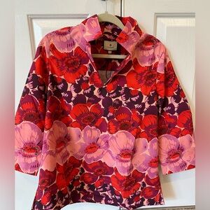 Tuckernuck Pink and Red Floral Top- brand new